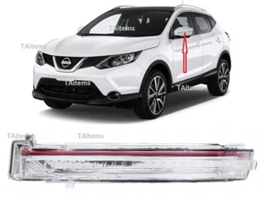 LEFT MIRROR LED TURN SIGNAL INDICATOR LIGHT FITS NISSAN QASHQAI J11 2013-2021 - Picture 1 of 6