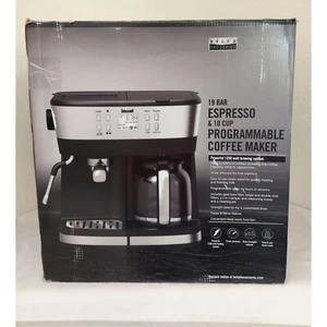 Bella Pro Series 19 Bar Espresso & Programmable Coffee Machine Stainless Steel - Picture 1 of 10
