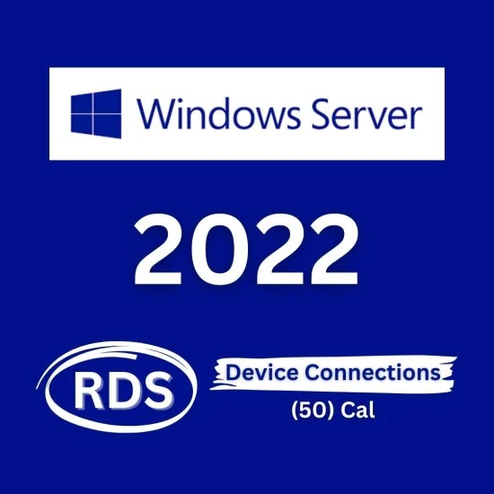 Remote Desktop Service(RDS) Server 2022 50 Devices Connections RDS 2022 CALs - Image 1 of 1