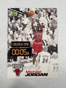 1997-98 Upper Deck Michael Jordan #ct5 Crunch Time Card Chicago Bulls HOF - Bild 1 von 2