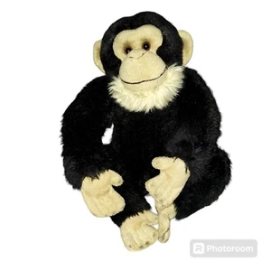 Ganz Webkinz Signature Chimpanzee Stuffed Animal Plush Monkey WKS1002 NO CODE - Picture 1 of 4