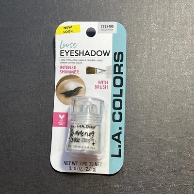 L.A. COLORS Loose Eyeshadow Intense Shimmer #CBES400 Snow White - Image 1 of 4