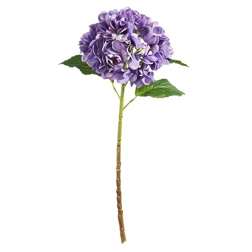 Raz Imports Real Touch Hydrangea Stem, Purple - 19" (F4541993) - Image 1 of 1
