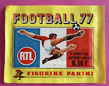 Original Pochette Bustina Packet Panini Foot 77 Championnat France Football 1977