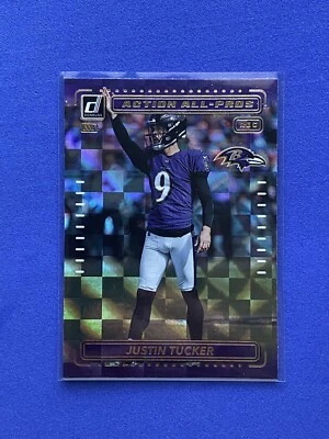 2022 Donruss #AP-20 Justin Tucker Ravens Action All-Pros 🏈🔥 - Image 1 of 2