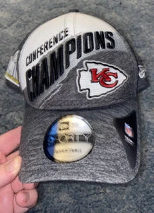 NWT New Era 9FORTY Conference Champions KC Chiefs Snapback Hat. Super Bowl - Picture 1 of 3