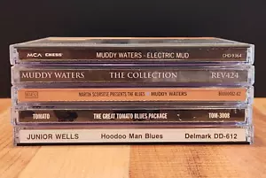 Blues CD LOT (x5) Muddy Waters Junior Wells & More - Picture 1 of 5