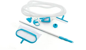 Pool Cleaning Maintenance Set Above Ground Swimming Pools Vacuum Cleaner Kit Net - Picture 1 of 11