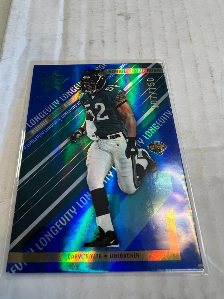 Daryl Smith 2004 Leaf Rookies & Stars Rookie Longevity Blue #142 #107/150 - Image 1 of 1