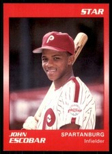 1990 Star Spartanburg Phillies John Escobar Spartanburg Phillies #6