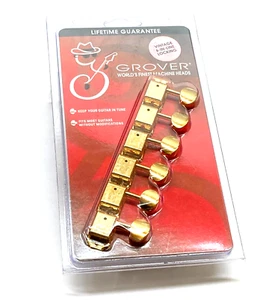 Grover Gold 6 Inline Gitarren-Tuner für Vintage Fender Strat/Tele® 133G6 - Bild 1 von 2