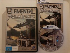 Elemental War Of Magic PC DVD 2010 Fantasy Strategy RPG Windows Game