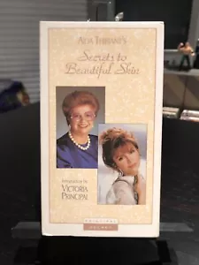 Aida Thibiant's Secrets To Beautiful Skin (VHS 1994) Victoria Principal HTF NM - Picture 1 of 5