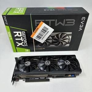 EVGA GeForce RTX 3060 Ti FTW3 ULTRA GAMING 8GB GDDR6 Graphics Card Non LHR - Picture 1 of 5