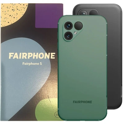 Fairphone 5 5G 128GB + 6GB RAM Dual SIM (Nano-SIM + eSIM) Android - GSM Unlocked - Image 1 of 3