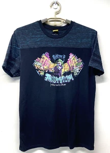 LEGO BATMAN Movie "WELCOME T JOKERVILLE" T Shirt, Sz Medium, Black SS with JOKER - Picture 1 of 12