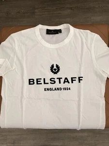 BELSTAFF Signature T-Shirt Phoenix Logo, weiß, Gr. S - Bild 1 von 5