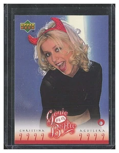 2000 Upper Deck Christina Aguilera #21 Spanish is spoken fluently - Picture 1 of 2