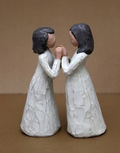 Willow Tree Sisters by Heart, Sculpted Figure. Sue Lordi 2000 - Picture 1 of 6