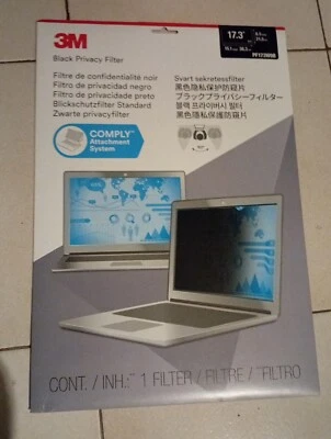3M Filtre de confidentialité  pour écran 17.3'' - Image 1 of 2