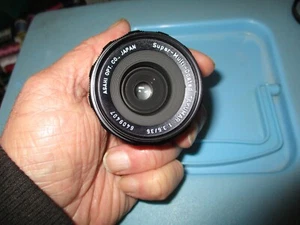 VINTAGE SUPER MULTI COATED TAKUMAR LENS 1-3-5/35 ASAHI OPT .CO.JAPAN - Picture 1 of 2