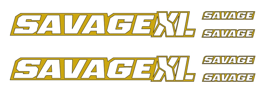 HPI  SAVAGE-XL  DIE-CUT   Decal   Sticker  (  6  Piece  )  NEW RC  Truck  Car - Image 1 of 1