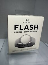 Misfit Flash Fitness & Sleep Monitor New never used Model FO Gray Sport Band