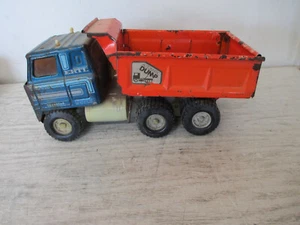 Camión de volteo hidráulico automático de acero prensado Ertl International Transtar de colección - Imagen 1 de 9