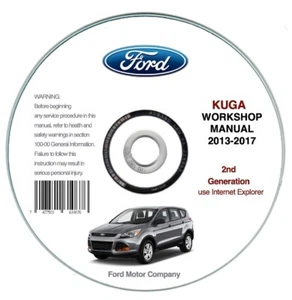 Ford Kuga (2013-2017) manuale officina su cd - Foto 1 di 7