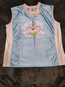 SpongeBob SquarePants Patrick Star Be A Star Jersey Kids Xl Htf Nwt - Picture 1 of 6