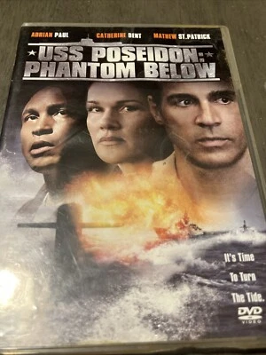 USS Poseidon Phantom Below Dvd Adrian Paul Catherine Dent Mathew St.patrick D28 - Image 1 of 2