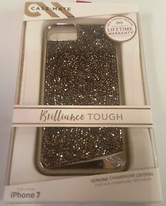 New Case-Mate Brilliance Tough iPhone 6, 7 and 8 in Stunning Champagne Gold