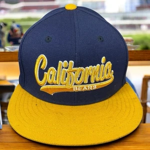 California Golden Bears Snapback Mütze Navy Gold Schrift bestickt Kappe verstellbar - Bild 1 von 7