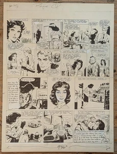 Patsy Walker (?) - Original Zeichnung - Ganze Seite - um 1960 - Marvel (?) - Bild 1 von 5