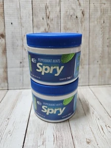 2x Spry Mints 100 % xilitol menta 240 unidades de Xlear Inc. caducidad 07/2026 - Imagen 1 de 4