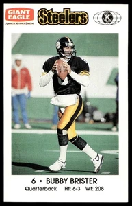 1991 Pittsburgh Steelers Kiwanis Giant Eagle Police Bubby Brister  - Picture 1 of 2