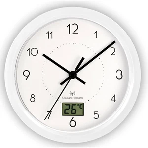Miraval Radio Reloj Baño Ventosas Sin Herramientas Bajo Ruido 170 mm Radio Reloj - Imagen 1 de 1