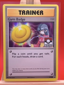 Sabrina Gym Badge XY208 Evolutions Exclusive Holo Rare Promo Pokemon Card - Picture 1 of 14
