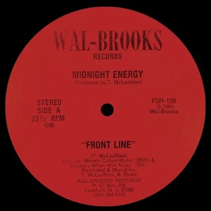 Midnight Energy Front Line / Saving All My Love 12 Inch Vinyl FSR126 NEW - Picture 1 of 1