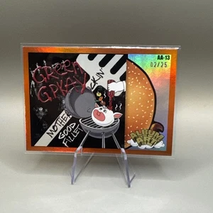 Topps GPK Green Day Spazzatura Secchio Album Bambini Arte AA-13/25 Arancione - Foto 1 di 2