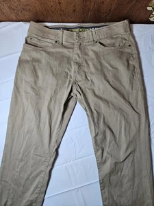 Pantalones Lee para hombre 36x29 beige rendimiento comodidad extrema MVP elásticos - Imagen 1 de 5