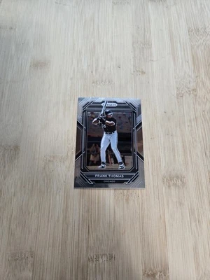 Panini Prizm 2023 (plateado) * Frank Thomas #177 Chicago White Sox Salón de la fama Foto 1 de 4