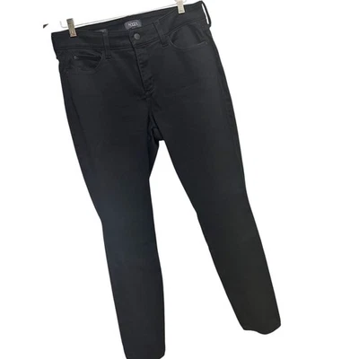 NYDJ Womens Black Alina Legging Lift Tuck Technology Size 12 - Image 1 of 4