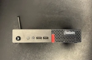 Lenovo ThinkCentre M910q Mini Desktop i7-6700@2.8ghz 265GB SSD 8GB RAM Win 11P - Picture 1 of 7