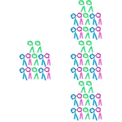  4 PCS Springseil Kinder Springen Verstellbare Sprungseile Fitnessseil - Bild 1 von 4