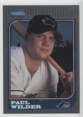 1997 Bowman Chrome Paul Wilder #165 Rookie RC - Image 1 of 2