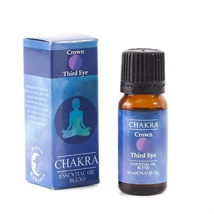 Mystix London Crown Third Eye Chakra Essential Oil Blend - 100% Pure - 10ml - Picture 1 of 4