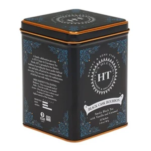 Harney & Sons Black Cask Bourbon Tea Smoky Black Tea w/ Light Caramel 20 Sac... - Picture 1 of 5