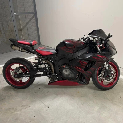 Fairing Kit for Honda CBR1000RR 2006 2007 Red Black ABS Injection Bodywork - Image 1 of 4