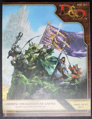Ghosts of Dragonspear Castle (Original Printing 2013, WotC 6898) D&D Next - NEW! - Image 1 of 3